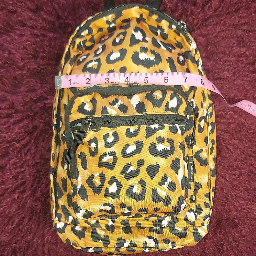 Leopard Print Backpack - Picture 3 of 15